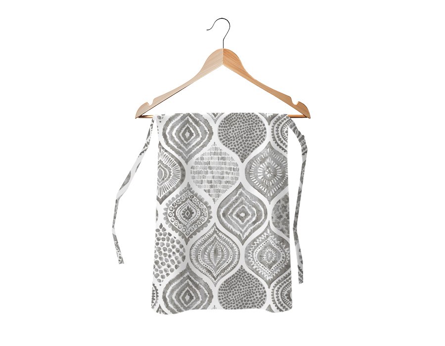 Delantal Cintura Batik Visón (Gabardina Antimanchas)