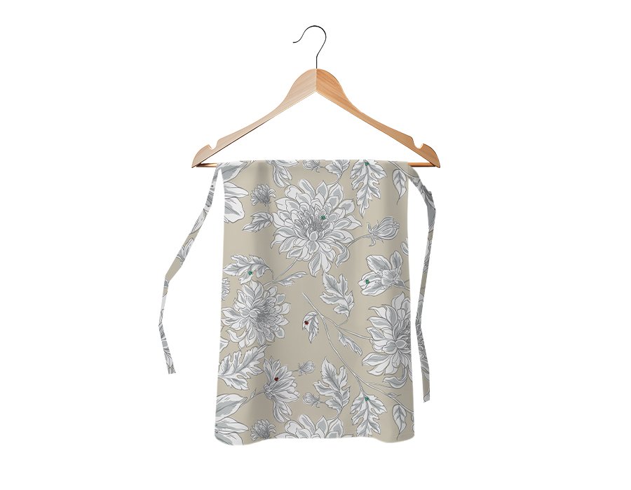 Delantal Cintura Spring (Lino Viscosa Antimanchas)