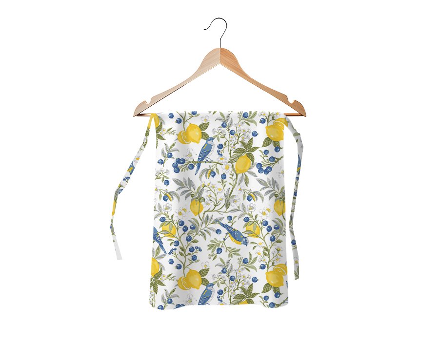 Delantal Cintura Lemon (Lino Viscosa Antimanchas)