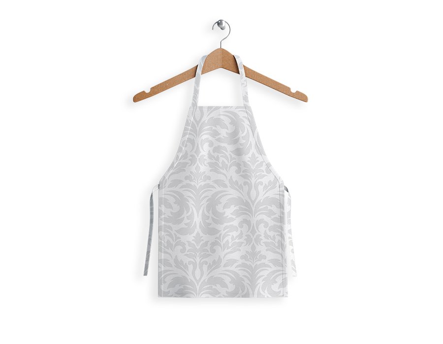 Delantal Infantil Damasco White (Gabardina Antimanchas)