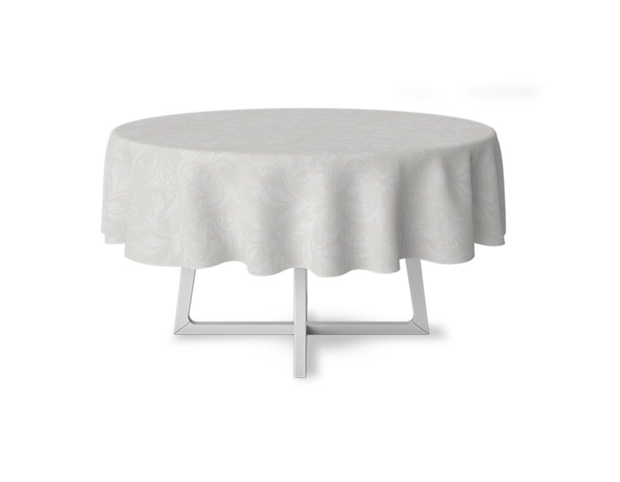 Mantel Redondo Dusty (Lino Viscosa Antimanchas)
