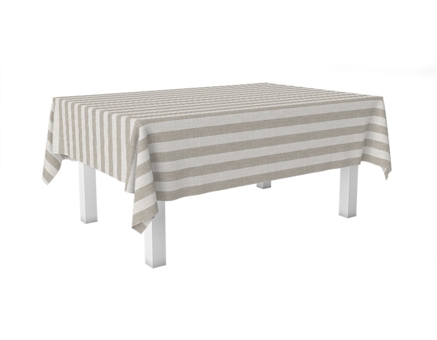 Mantel Rectangular Beach (Lino Viscosa Antimanchas)
