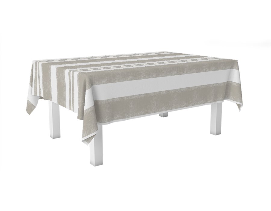 Mantel Rectangular Trama (Lino Viscosa Antimanchas)
