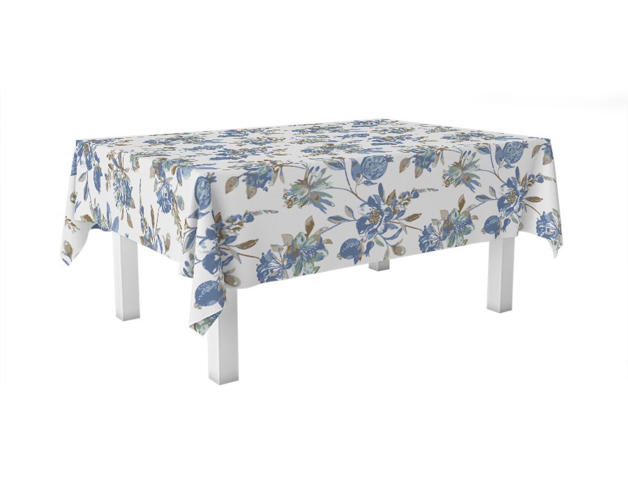 Mantel Rectangular Granada (Lino Viscosa Antimanchas)