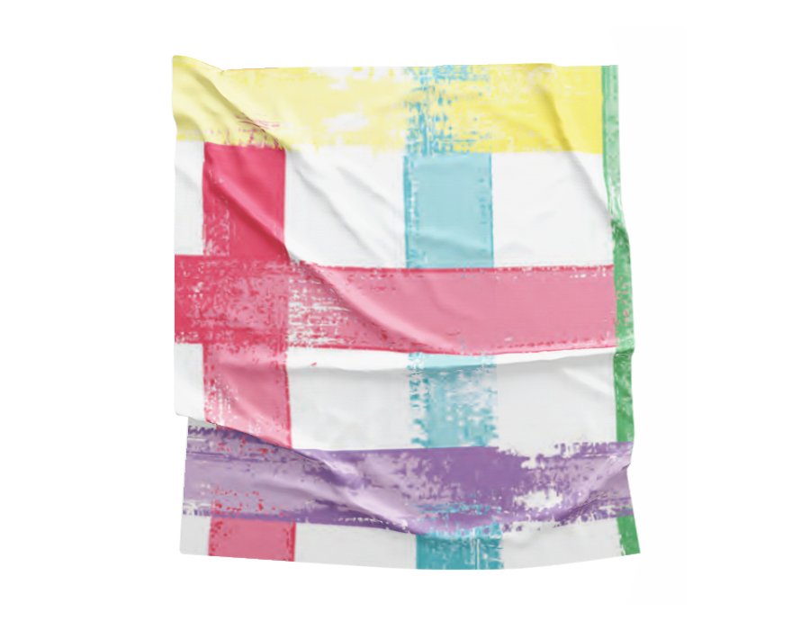 Mantel Picnic Cuadros Rainbow (Gabardina)
