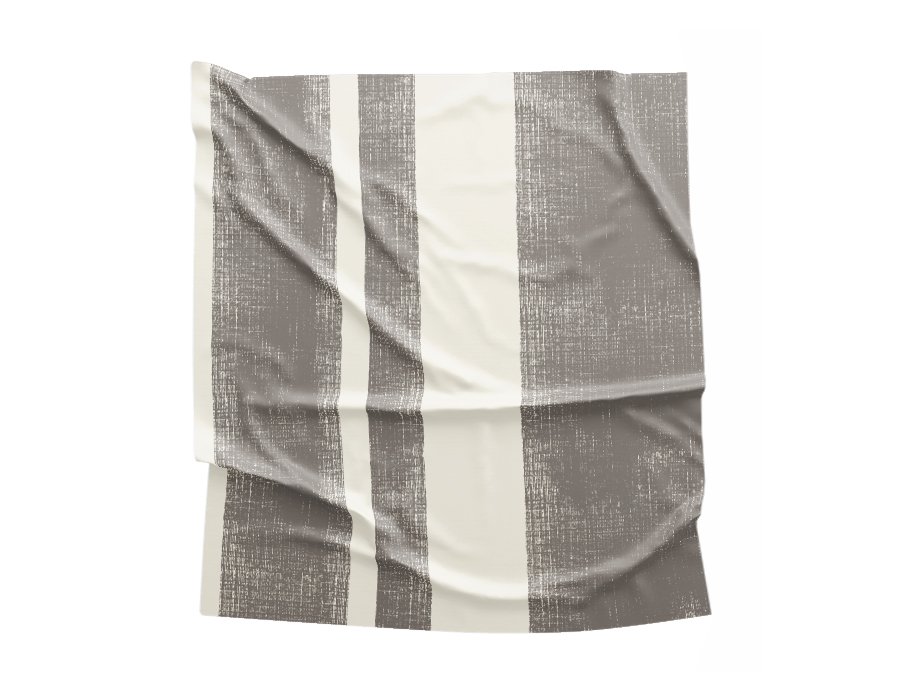 Mantel Picnic Raya Choco (Gabardina)