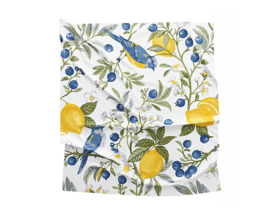 Mantel Picnic Lemon (Lino Viscosa Antimanchas)