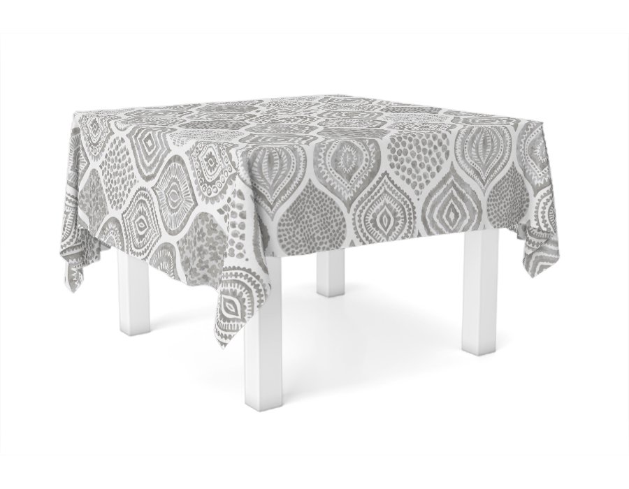 Mantel Cuadrado Batik Visón (Gabardina Antimanchas)