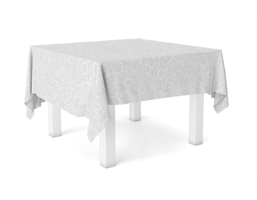 Mantel Cuadrado Arabescos (Gabardina)