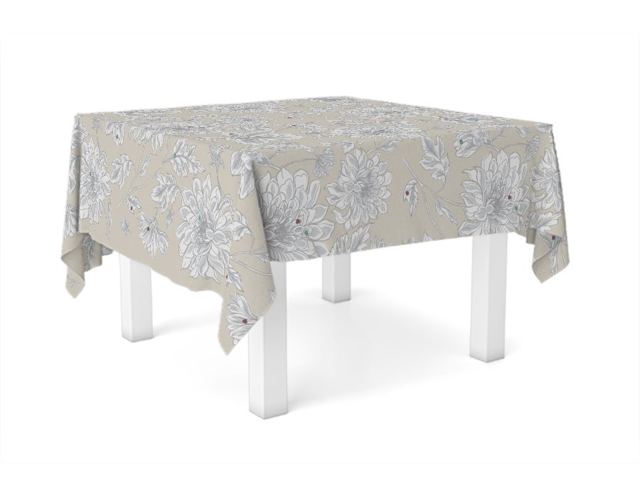 Mantel Cuadrado Spring (Lino Viscosa Antimanchas)