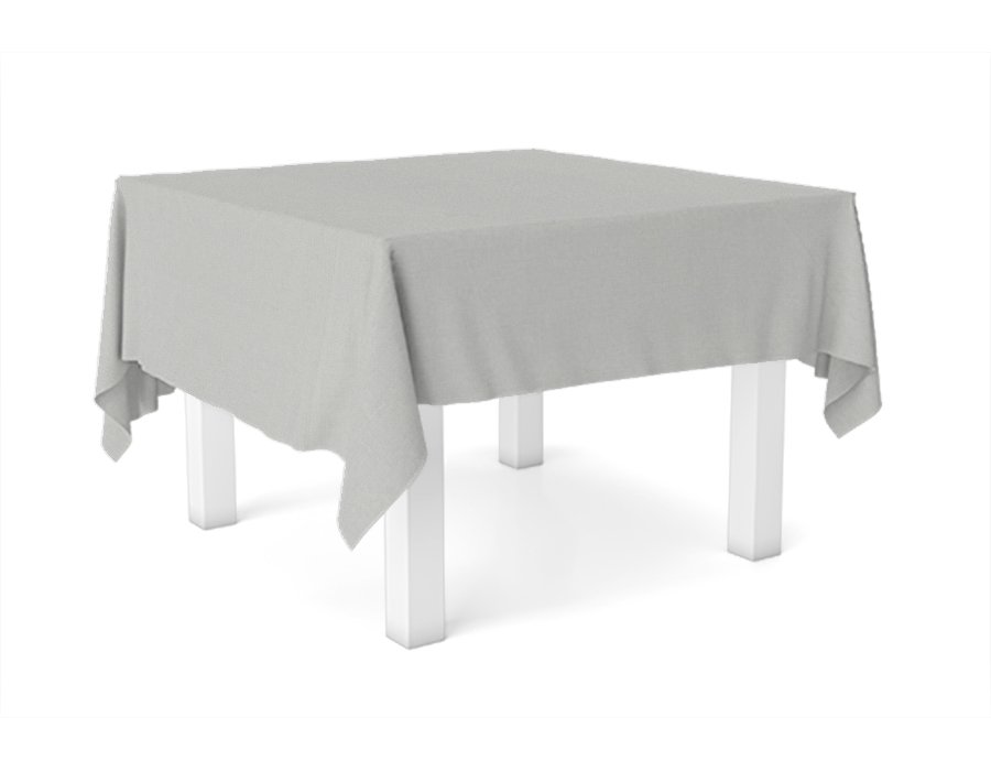 Mantel Cuadrado Liso Natural (Gabardina Antimanchas)