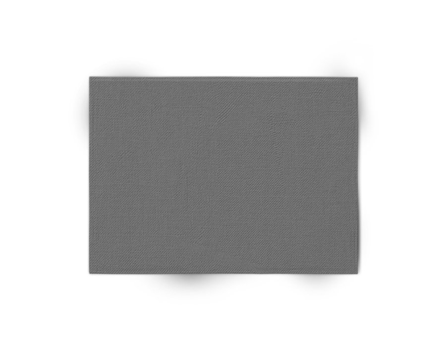Individual Liso Gris (Gabardina)