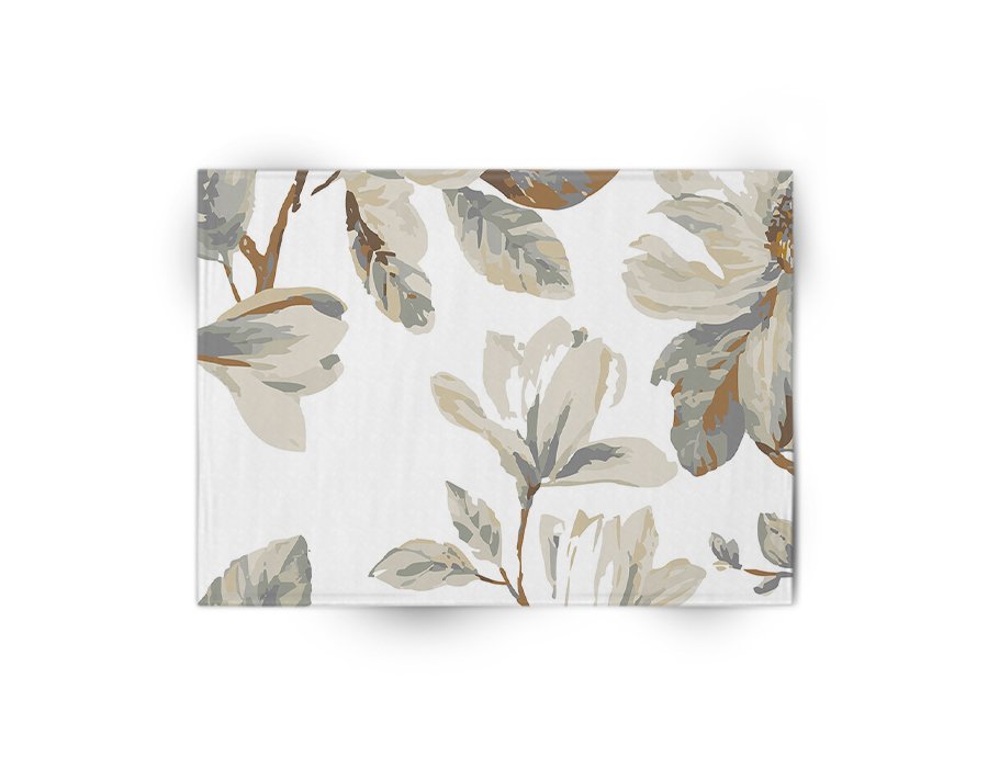 Individual Magnolias (Lino Viscosa Antimanchas)