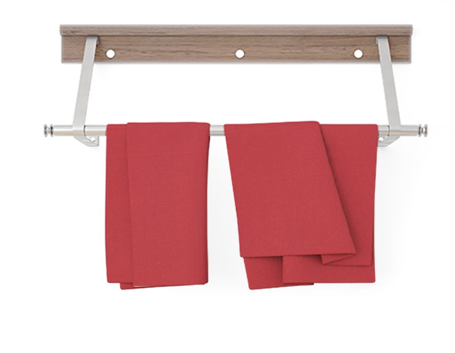 Repasador Liso Rojo (Gabardina)