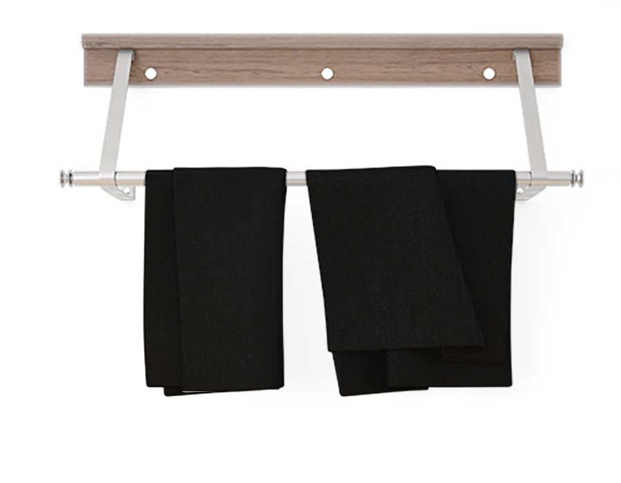 Repasador Liso Negro (Gabardina)