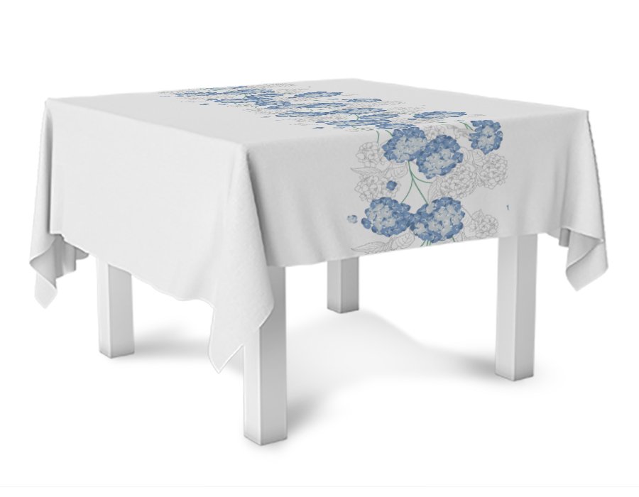 Camino Hortensias (Lino Viscosa Antimanchas)