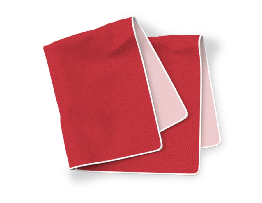Servilleta Liso Rojo (Gabardina)