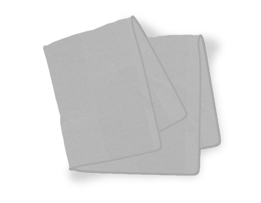 Servilleta Tusor Gris Perla