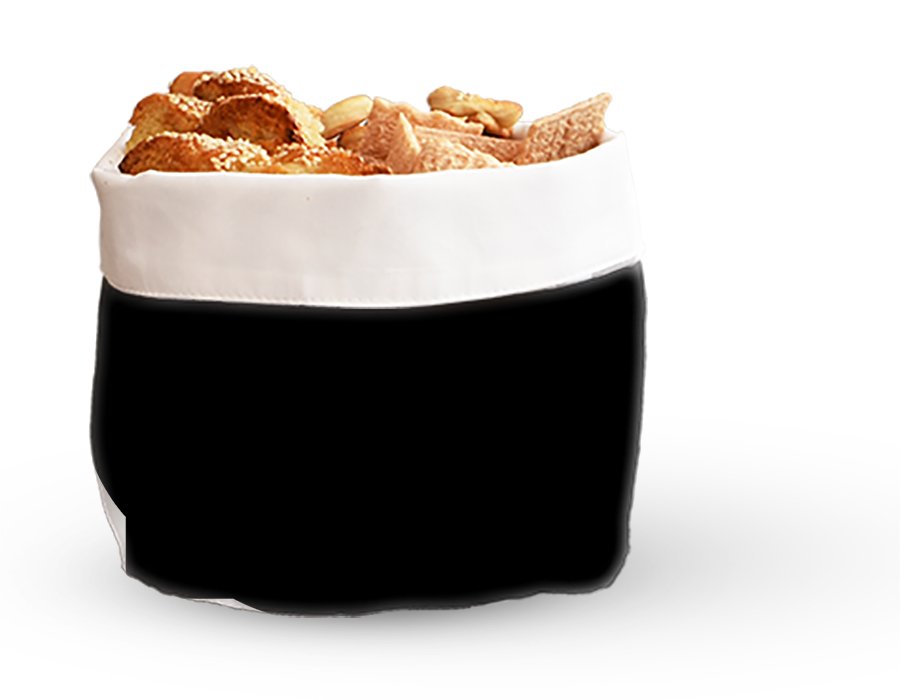 Contenedor Liso Negro (Gabardina Antimanchas)