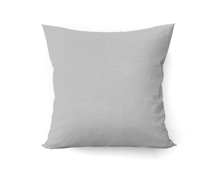 Funda Cuadrada Tusor Gris Perla