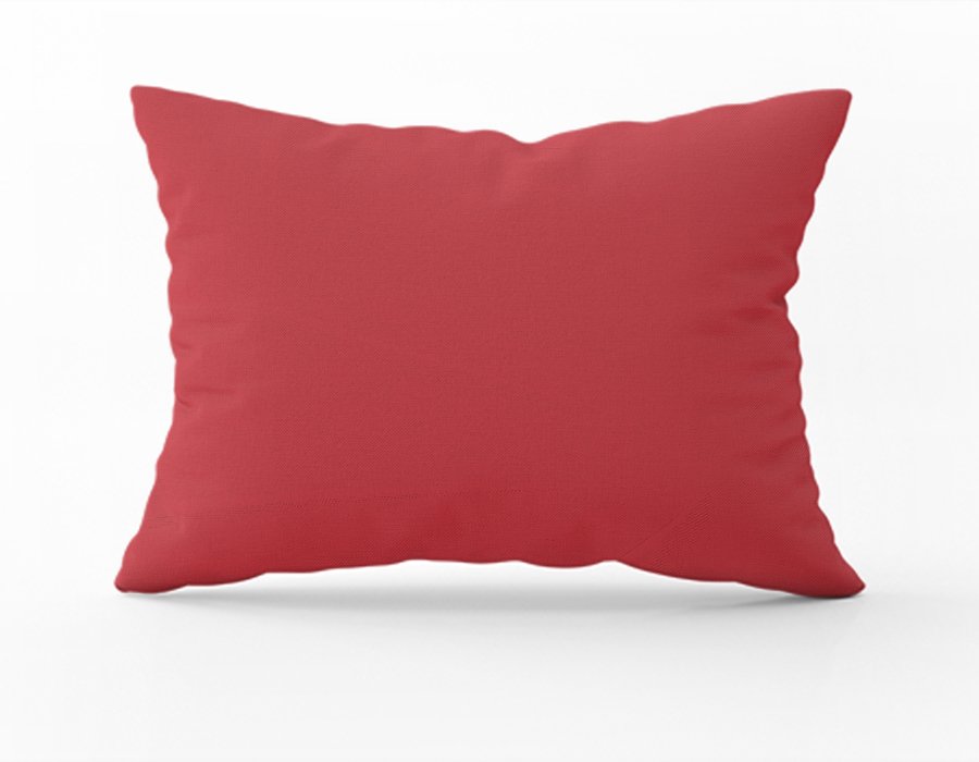 Funda Rectangular Liso Rojo (Gabardina)