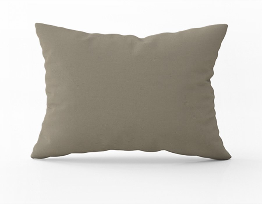 Funda Rectangular Liso Visón (Gabardina)