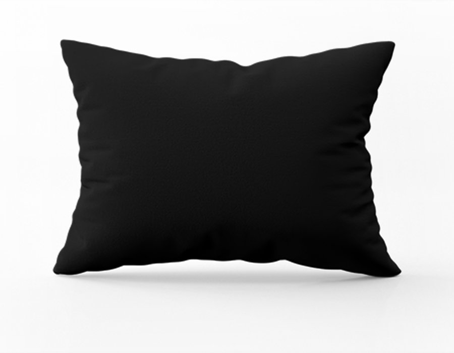 Funda Rectangular Liso Negro (Gabardina)